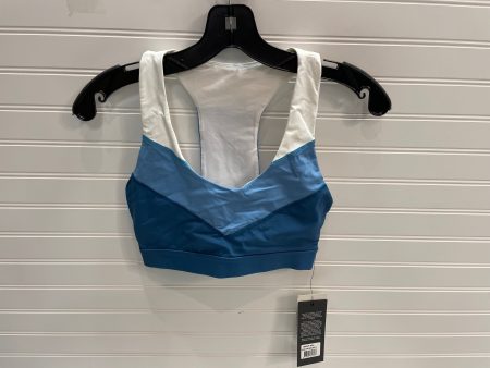 Athletic Bra By Glyder In Blue & White, Size: S Online Sale