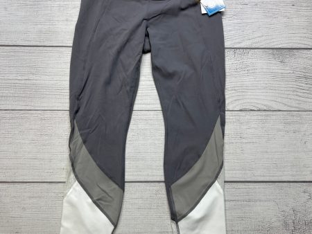 Athletic Leggings By Athleta In Grey, Size: M Online