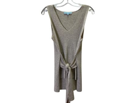 Vest Sweater By Antonio Melani In Taupe, Size:S Online now