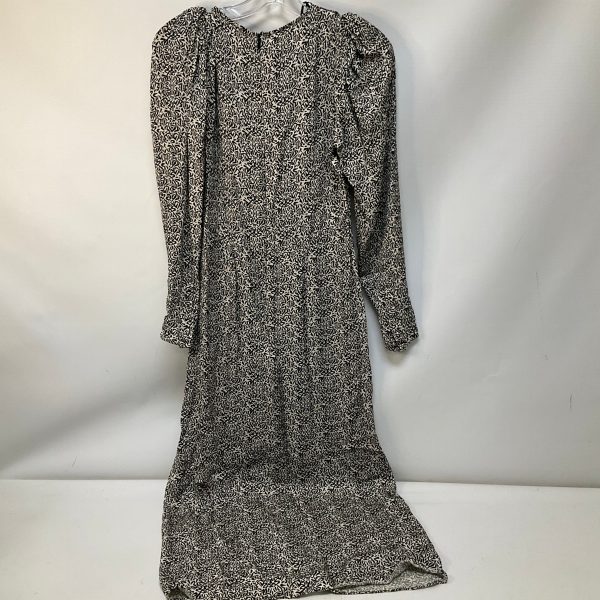 Dress Casual Maxi By Zara In Black & Cream, Size: M Hot on Sale