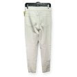 Jeans Designer By Escada Sport In Cream Denim, Size M For Sale