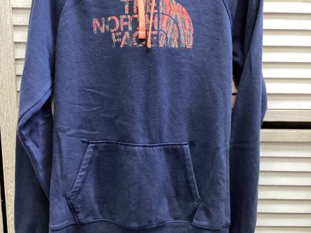 Sweatshirt Hoodie By The North Face In Blue, Size: M For Discount