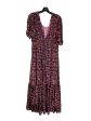 Dress Casual Maxi By Anthropologie In Purple, Size: L For Cheap