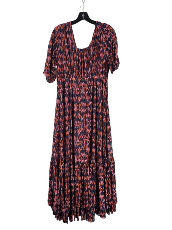 Dress Casual Maxi By Anthropologie In Purple, Size: L For Cheap