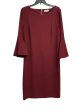 Dress Casual Midi By Calvin Klein In Red, Size: Xl Online Hot Sale