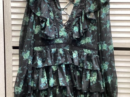 Dress Casual Midi By Clothes Mentor In Floral Print, Size: Xl For Discount