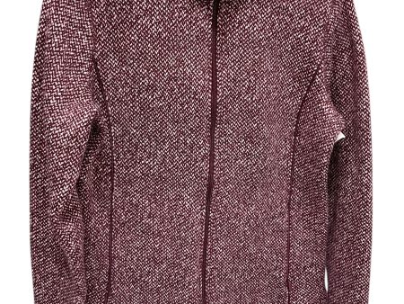 Jacket Other By Talbots In Burgundy, Size: Xs Online now