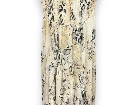 Dress Casual Maxi By Bebe In Animal Print, Size: Xs For Discount