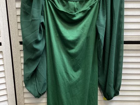 Dress Casual Maxi By Clothes Mentor In Green, Size: 1x Online